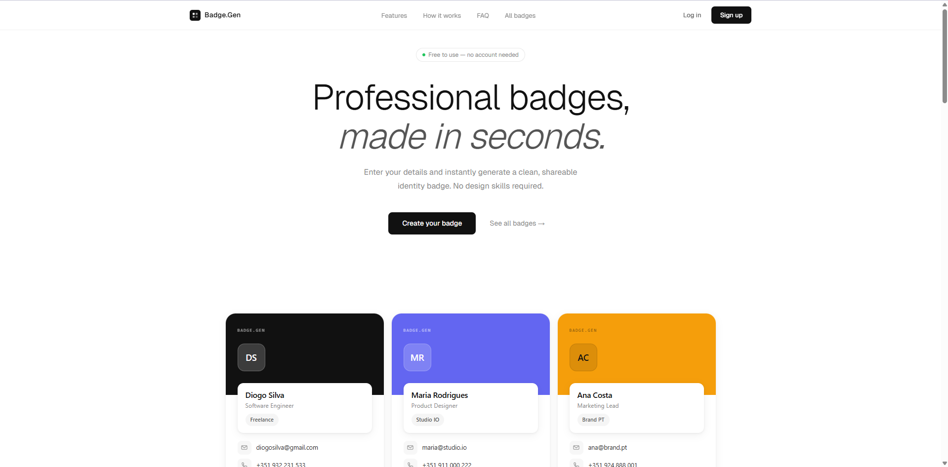 Badge Generator 1