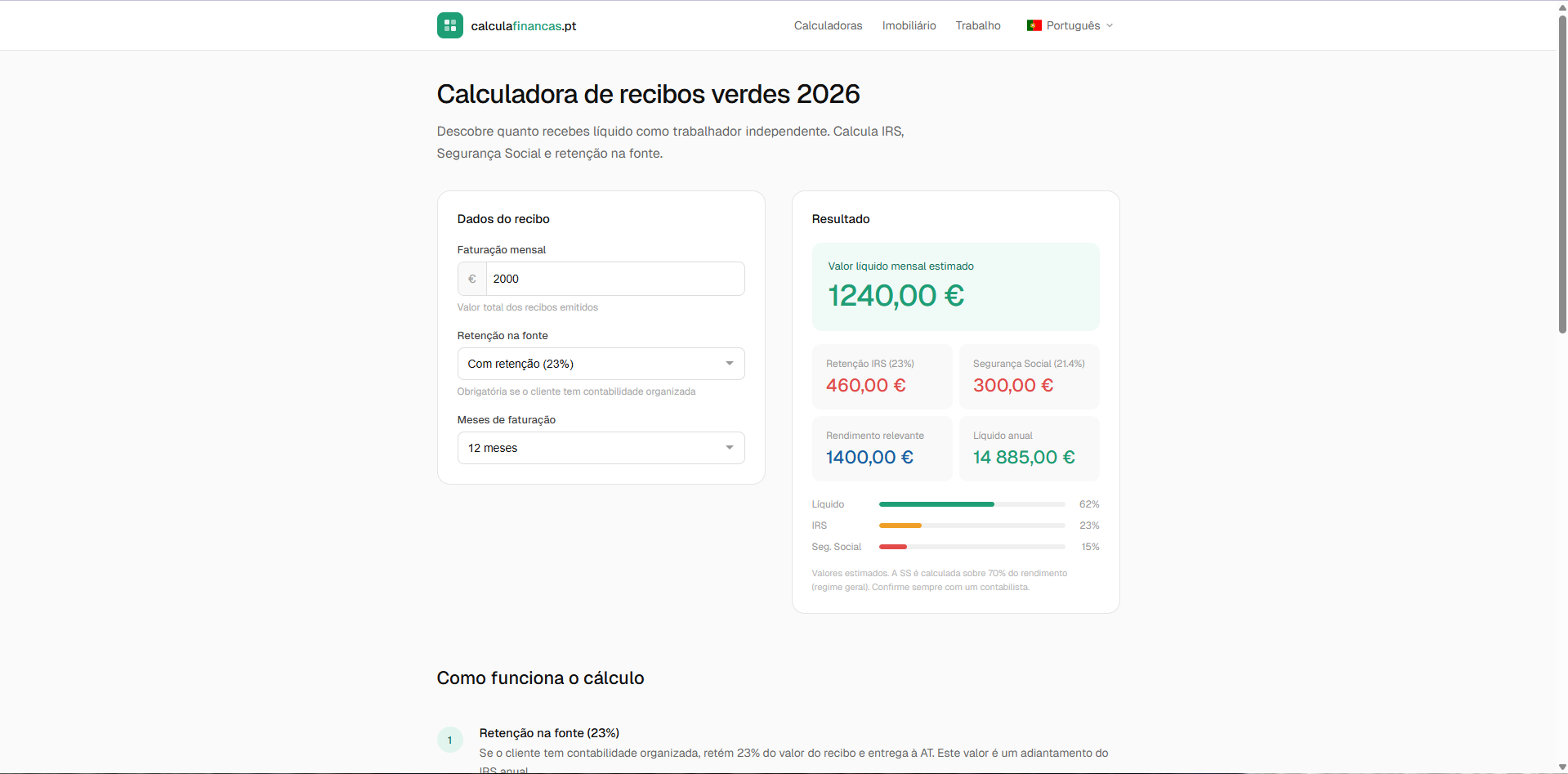 CalculaFinanças 2